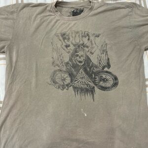 Fox Gray Short Sleeve Graphic Tee